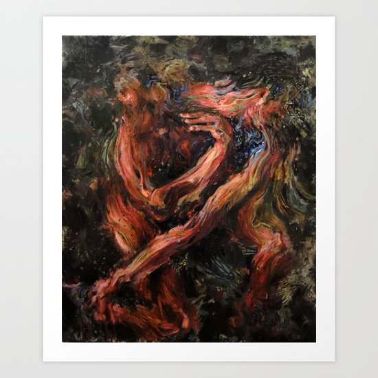 Nausea Art Print