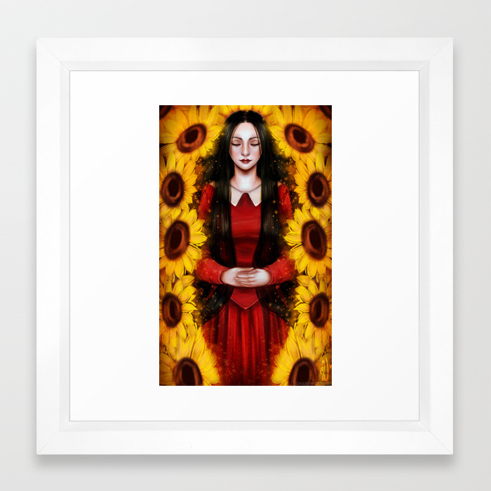 Laura Victoriano Framed Art Print By Mwillustration Society6