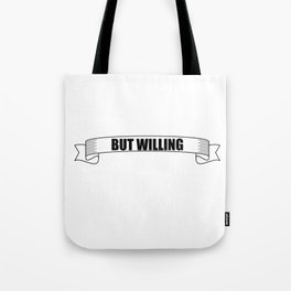 Introverted But Willing to Discuss Marimba Tote Bag