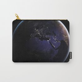 The Earth at Night 1 Carry-All Pouch
