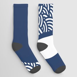 Abstract arch pattern 1 Socks