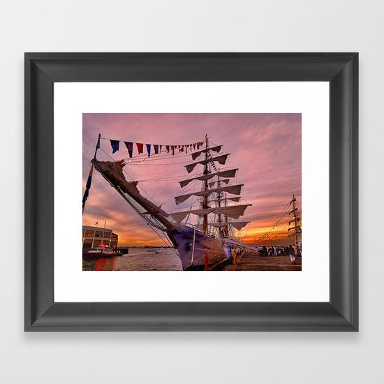 A.R.C. Gloria , Columbia Framed Art Print