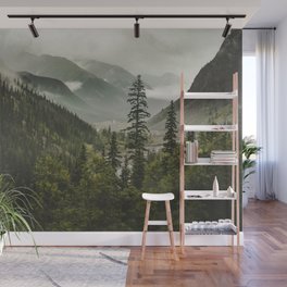 Mountain Valley of Forever Wall Mural
