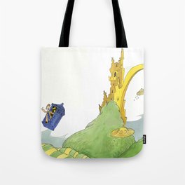 Oh, The Places You'll Go With Dr Who Tote Bag