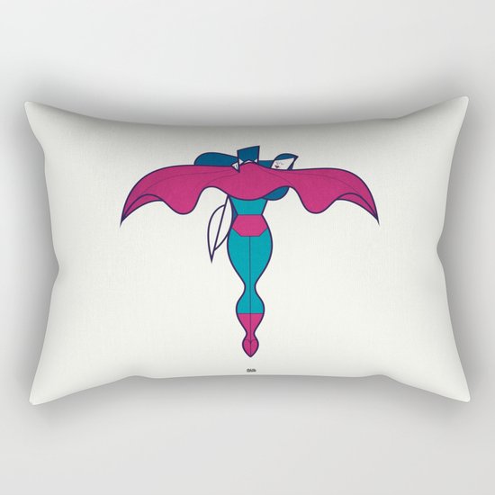 Fly me to the moon Rectangular Pillow