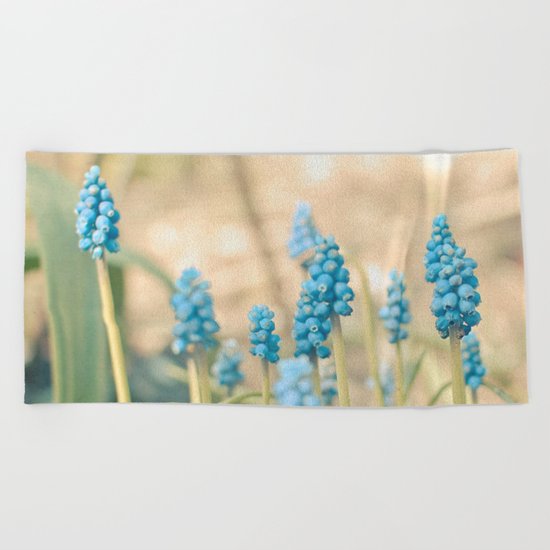 Forest of Blue Beach Towel