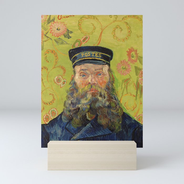 Vincent van Gogh "The Postman (Joseph-Étienne Roulin)" Mini Art Print