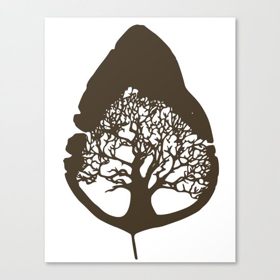 Tree leaf Canvas Print