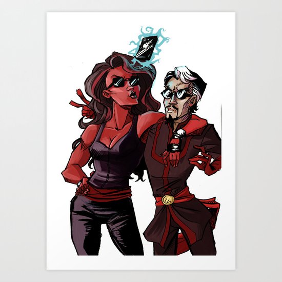 This One's For Facebook Art Print