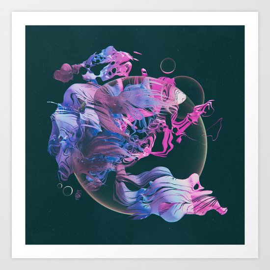 SQUAAD (everyday 01.30.16) Art Print