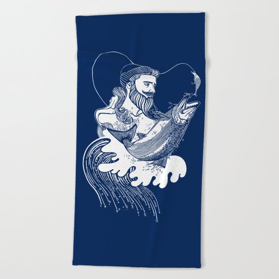 Fisherman Beach Towel
