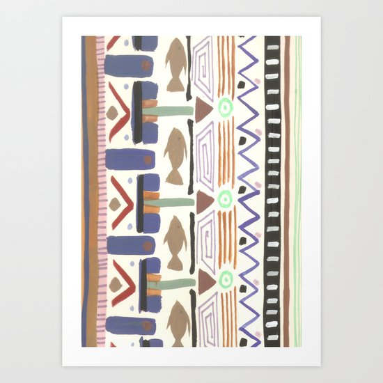 Pattern 004 Art Print