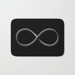 Infinity symbol Bath Mat