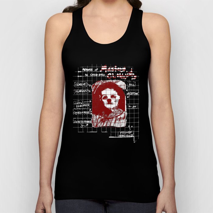 Measures of Mastery in Child-doll Clownistry Tank Top