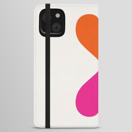 Two Hearts iPhone Wallet Case