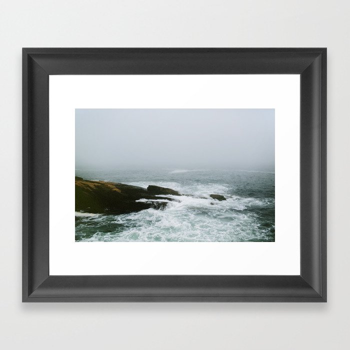 Maine Coast Framed Art Print