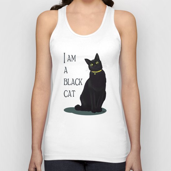 I am a black cat Unisex Tank Top