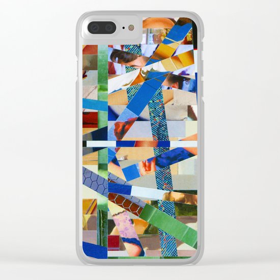 Óscar (stripes 23) Clear iPhone Case