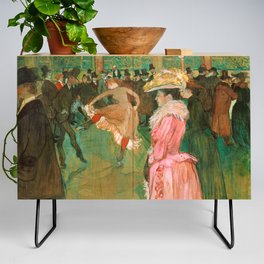 Toulouse-Lautrec - At the Rouge, The Dance Credenza