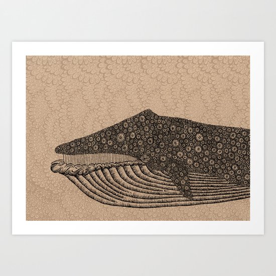 Whale Art Print