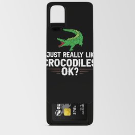 Crocodile Alligator Reptile Africa Animal Head Android Card Case