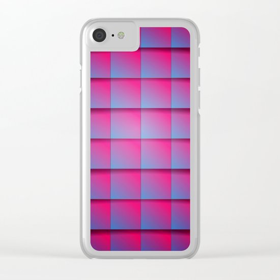 Mosaic Clear iPhone Case