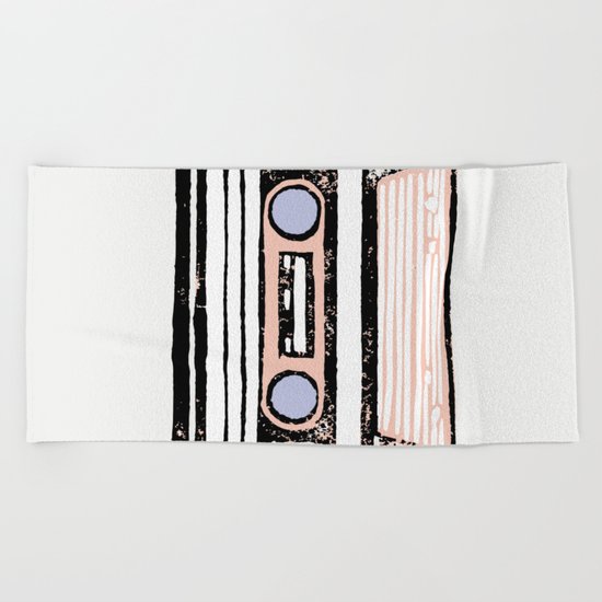 Cassette Beach Towel