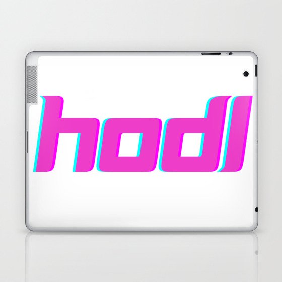 hodl Laptop & iPad Skin