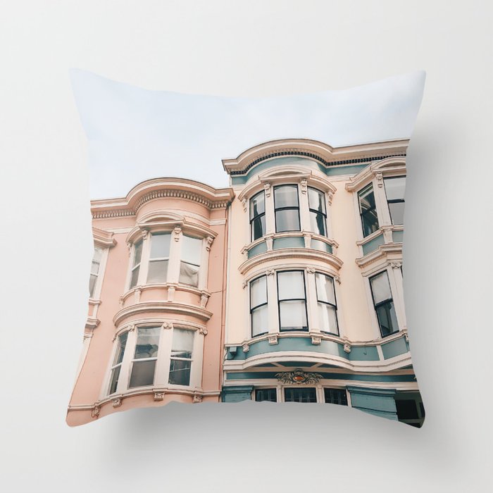San Francisco Charmer Throw Pillow