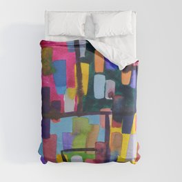 abstract districts Duvet Cover