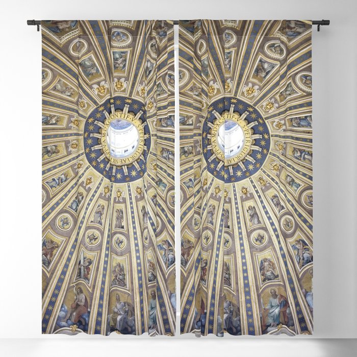 St Peter's Basilica Dome Blackout Curtain