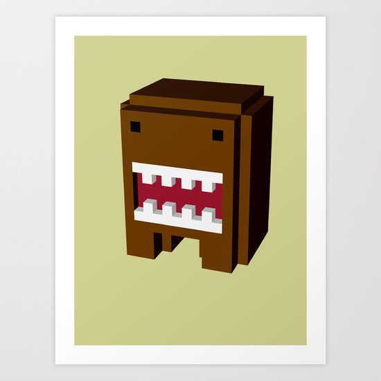 japan monster Art Print
