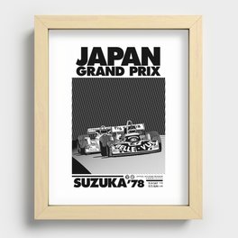 Japanese GP 1978 Recessed Framed Print