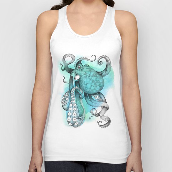 Octopus Unisex Tank Top