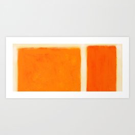 Squares after Rothko Art Print