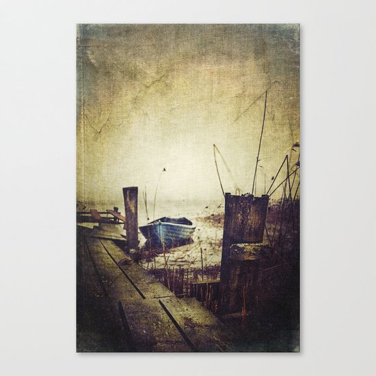 Rugged fisherman Canvas Print