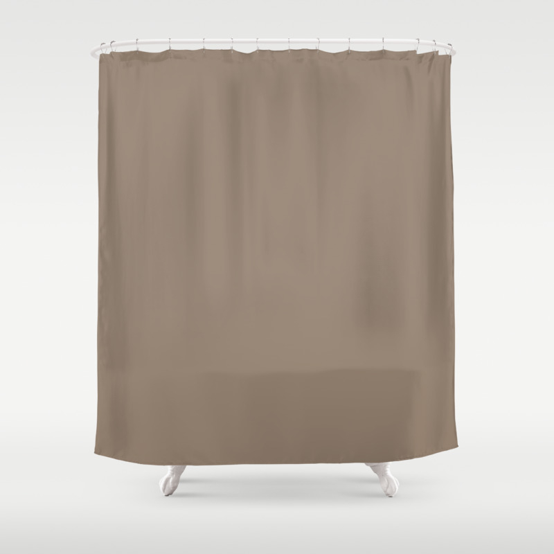 Baby Blue Ocean Sandy Brown Coordinating Solid Shower Curtain Baby Blue Ocean Sandy Brown Coordinating Solid Shower Curtain