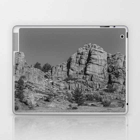 Natural Rock Formations In Wyoming Laptop & iPad Skin