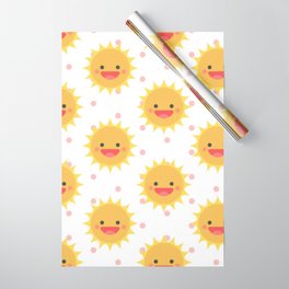 Cute Sun Pattern Wrapping Paper