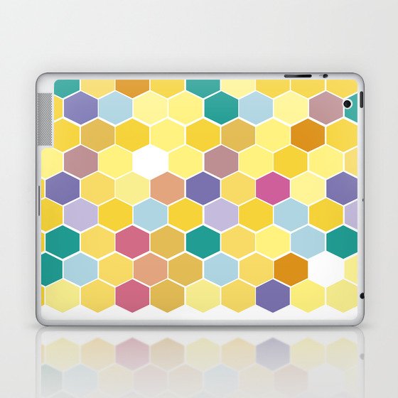 Honey Comb turns Zesty Laptop & iPad Skin