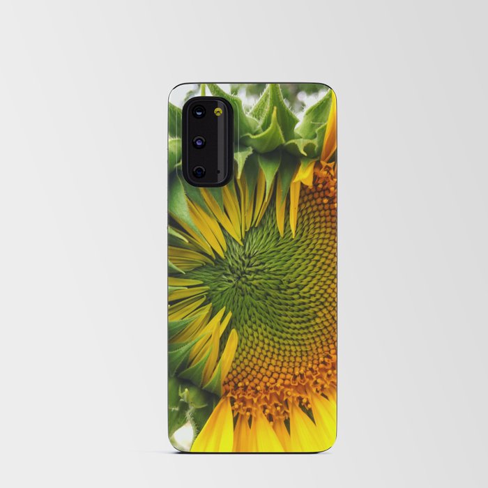 Sunflower Meditation / Partly Sunny  Android Card Case