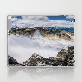 Brandywine Mountain Glacier Ice-field Lookout Panorama near Whistler, British Columbia, Canada Laptop Skin