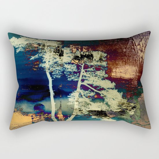 the tree Rectangular Pillow