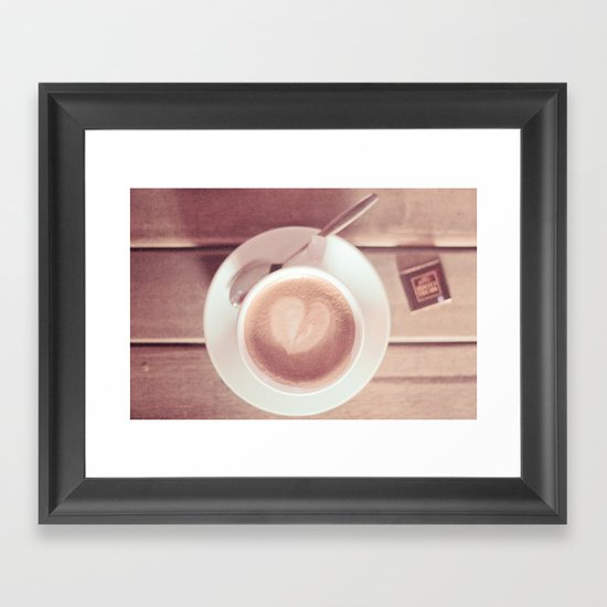 Morning Coffee Framed Art Print