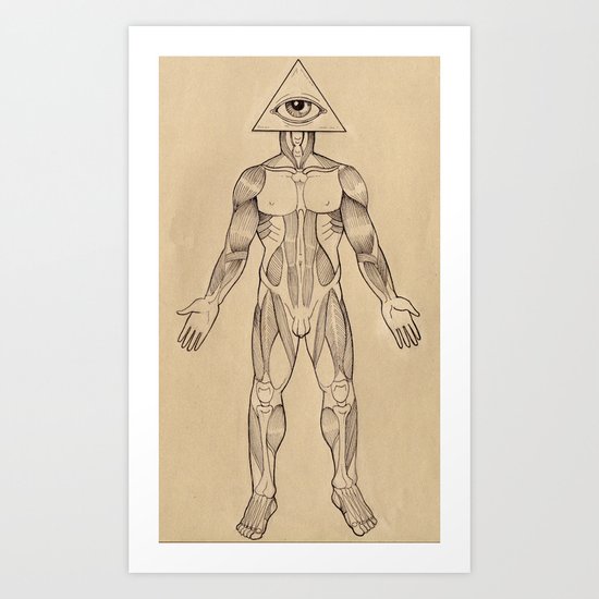 Seeing Eye Art Print