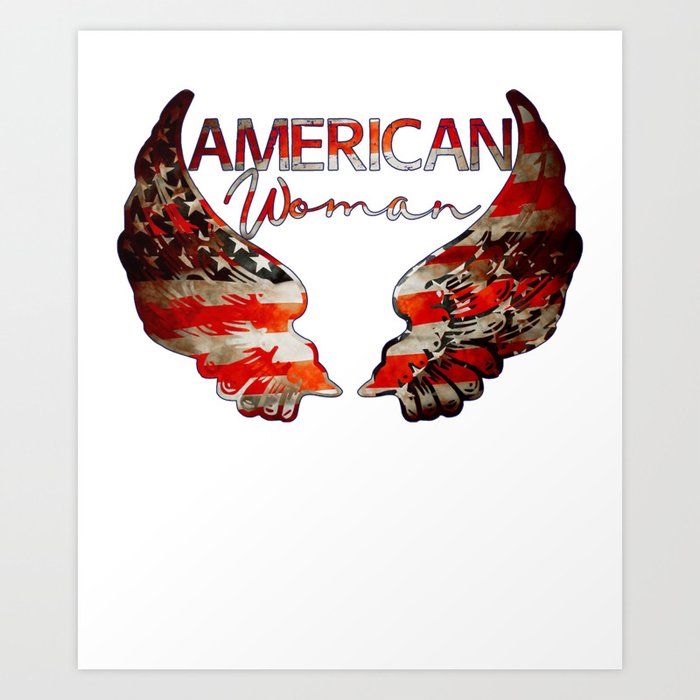 American Woman Art Print