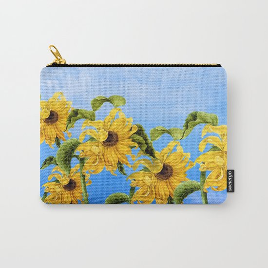 Where the Sunflowers Grow Carry-All Pouch