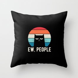 Funny People Quote Throw Pillow