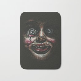 Annabelle Bath Mat | Annabelle, Scarydoll, Demon, Horrorart, Scary, Doll, Drawing, Conjuring, Chantalhandley, Theconjuring 