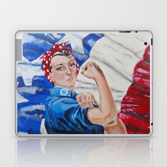 Rosie the Riveter Laptop & iPad Skin